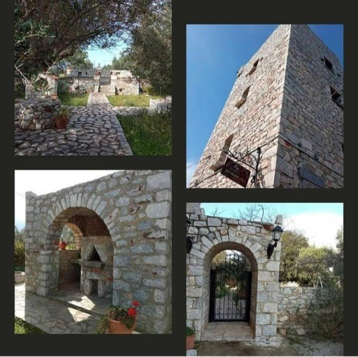Апартаменти Charouda Stone Tower Xenonas Pyrgos Dirou Екстер'єр фото